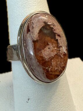 Sterling Silver Mexican Fire Opal Ring